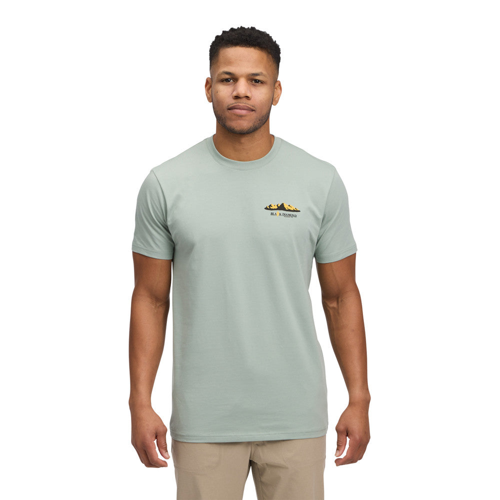 T-Shirt Mountainscape H - Black Diamond